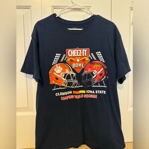 vintage clemson vs iowa cheezit bowl december 2021 t-shirt